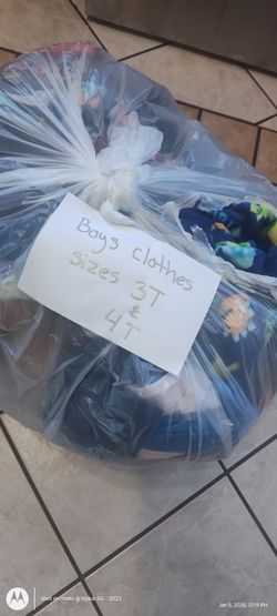 Big Bag Of Boys Clothes 3T-4T $40