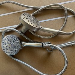 Shower Heads, Curtain Rods, And Rings