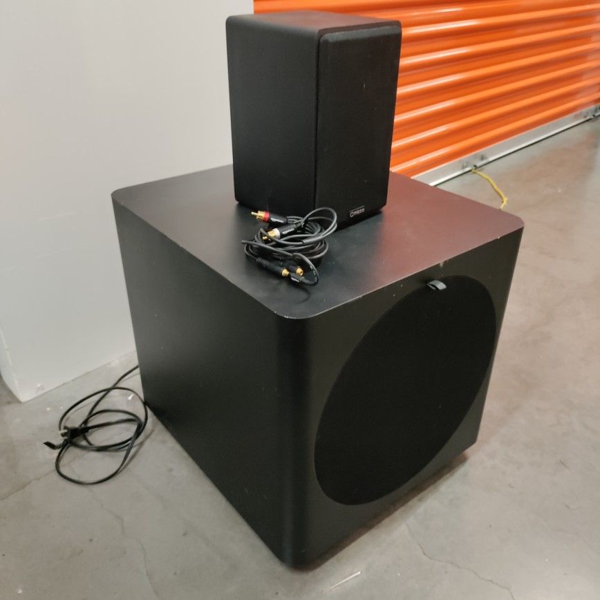 DAYTON AUDIO SUB 1200 + smaller Speaker 