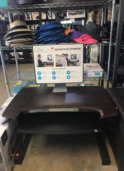 Ergotronhome workspace desk