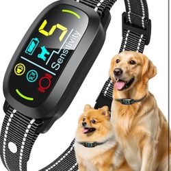 Brand: Oliry Smart AI Bark Collar for Large Medium Small Dogs, Anti Barking Device with 5 Training Modes, Exclusive Forced Bark-Stopping, Rechargeable
