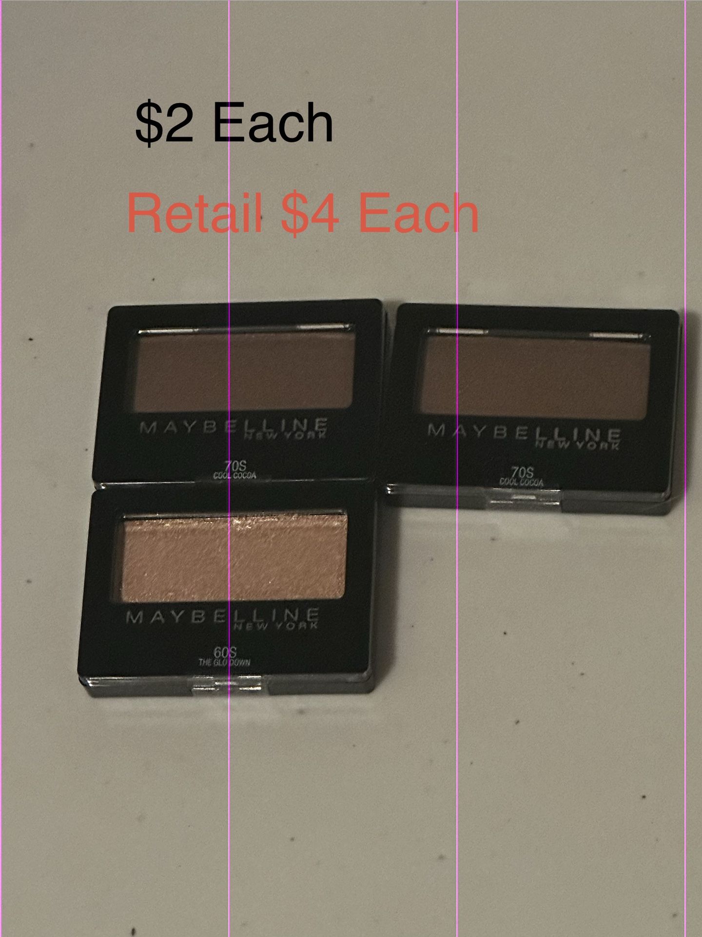 Maybelline Single Shadows $2 Each