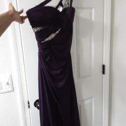 Elegant, Purple Prom Dress