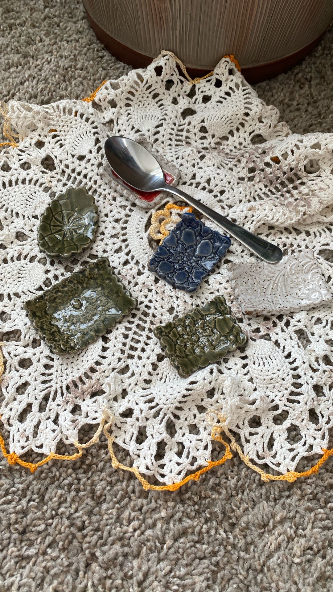 Ceramic Spoon Holder