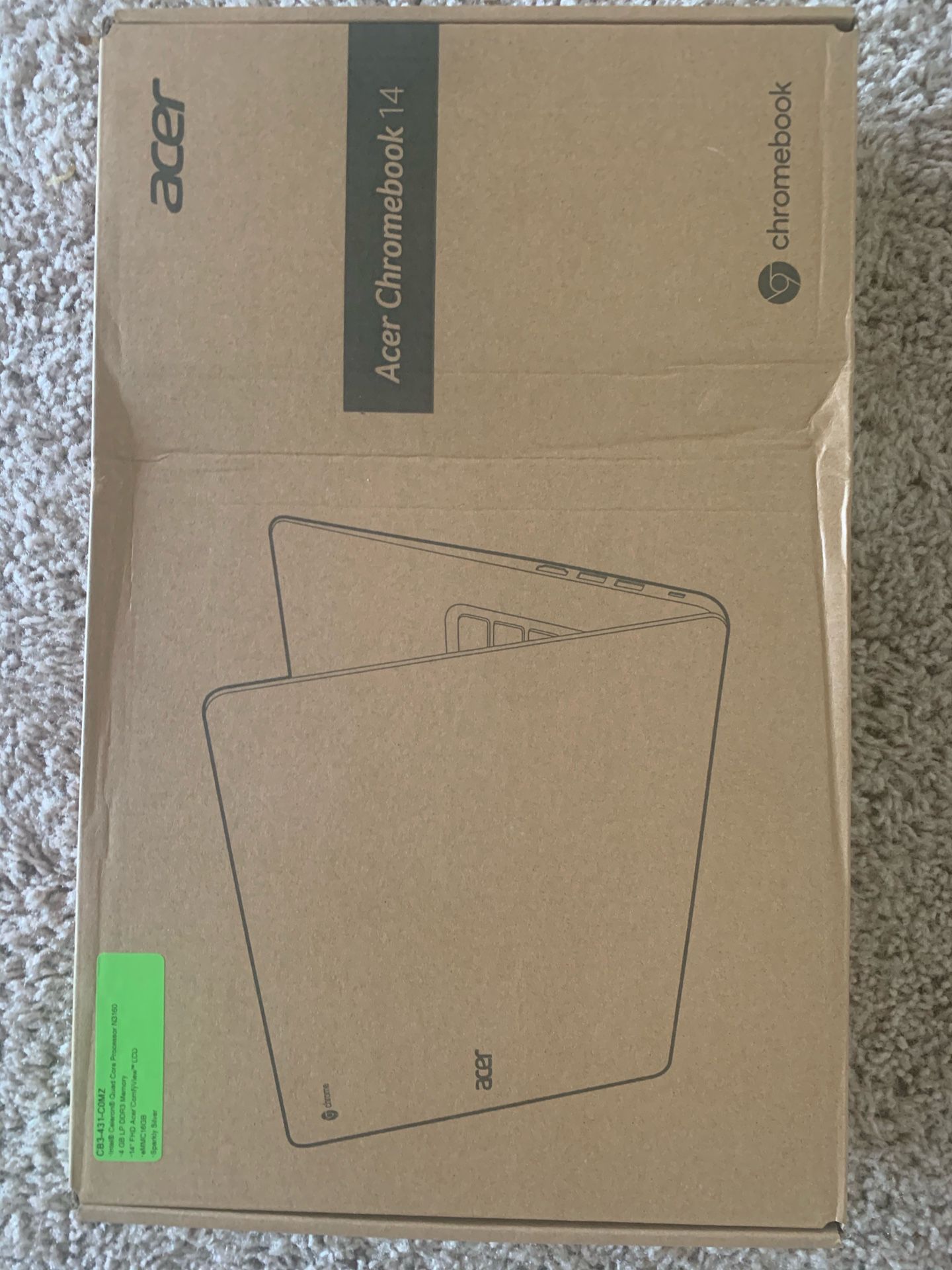 New Acer Chromebook 14 laptop