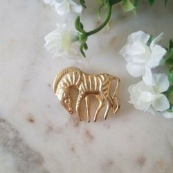Zebra Brooch 