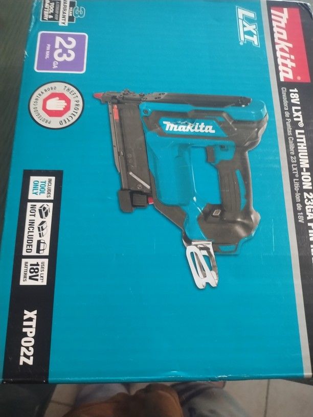 MAKITA 18v 23ga PIN NAiLER