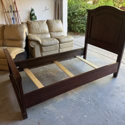 Twin Bed - Headboard, Footboard, and Rails