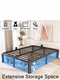14” or 18” KING SIZE HEAVY DUTY BED FRAME👇👇CROSSROADS 👇👇