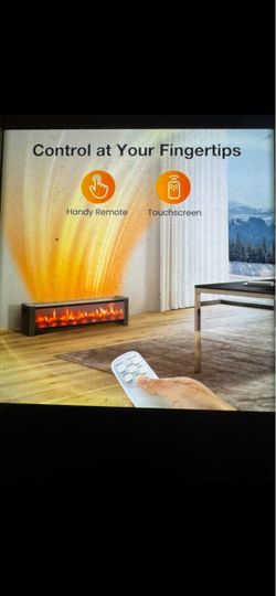 2 Heaters fire places