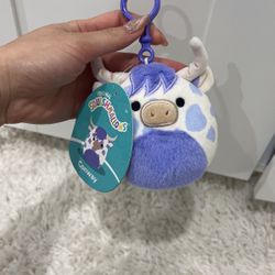 NWT Conway Squishmallow Keychain 