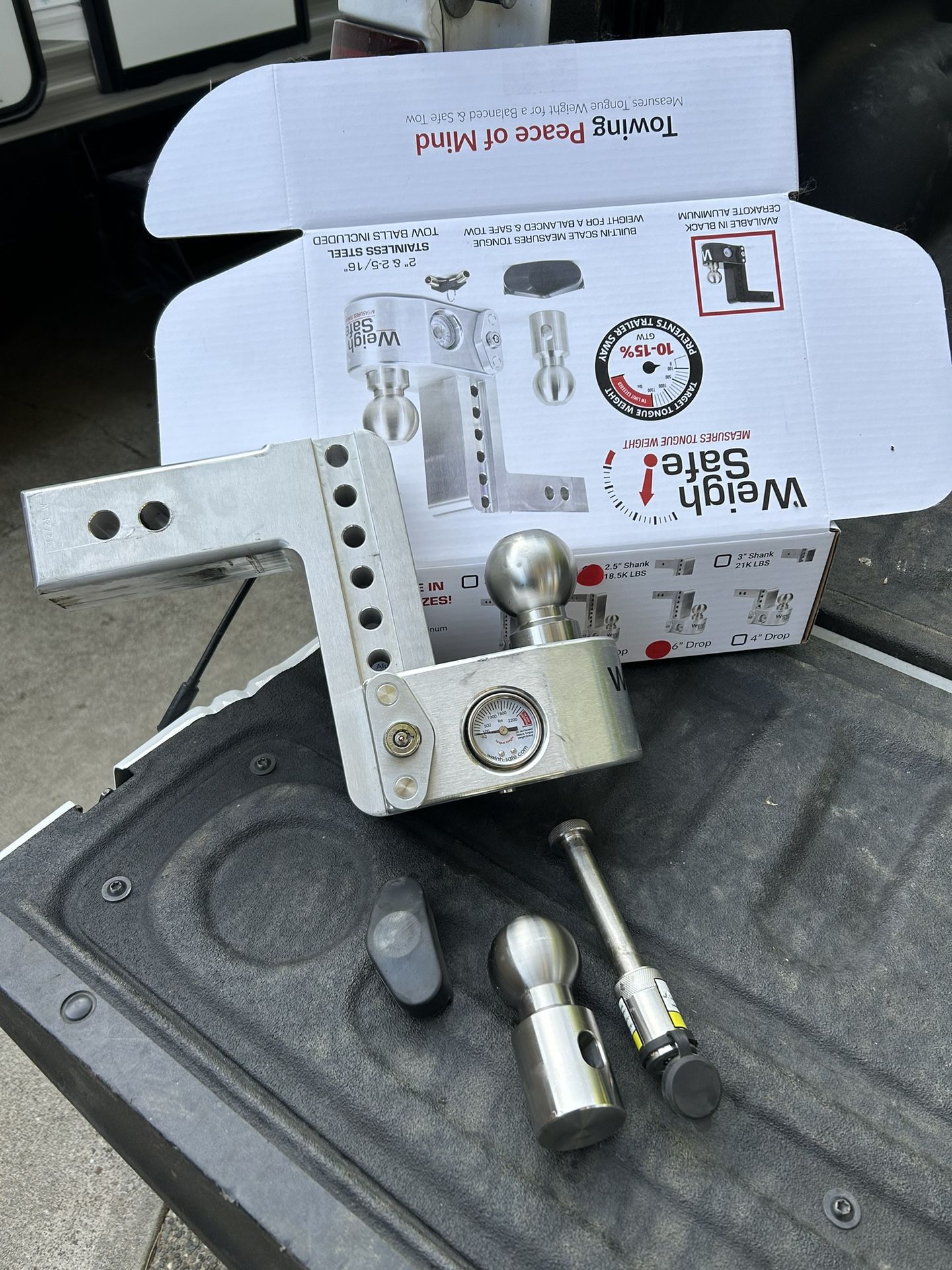 Weigh Safe 6” Drop Hitch