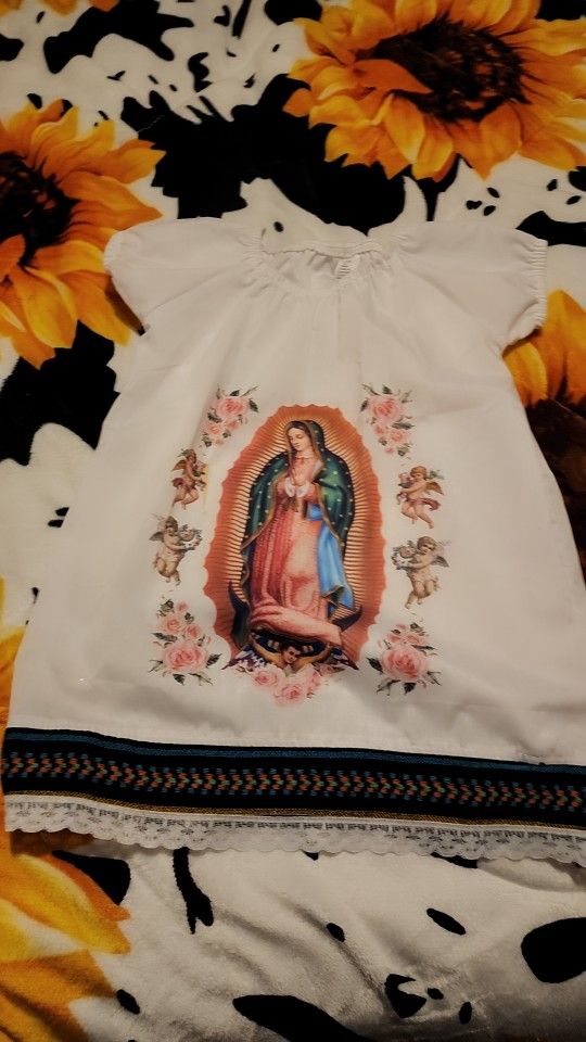 Virgencita Dress Girls Size 6