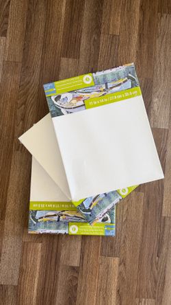Thick canvas for oil painting 3 pcs, 25 each