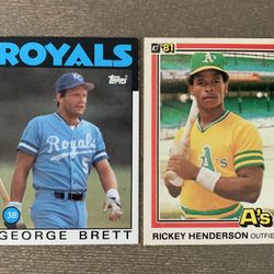 2 Baseball Cards 