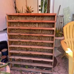 Free Event Wood  Display Shelf / Stand 