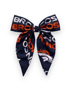 Denver Broncos Hairbow