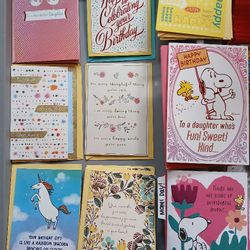 Greeting cards - Hallmark - 11 Cards -$25 OBO 