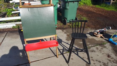 wooden bar stool