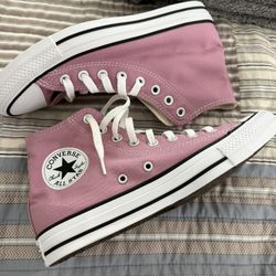 New Pink Converse, Women’s Size 8.5