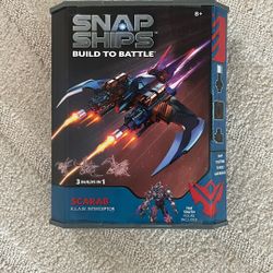 Snap Ships Scarab Interceptor – NEW (3 Builds in 1)