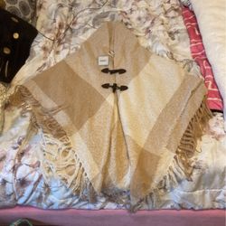 New With Tags Poncho