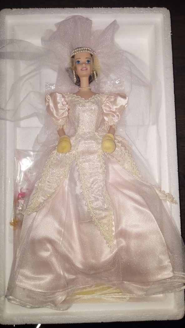 Blushing Orchid Barbie Porcelain New , No Box $25