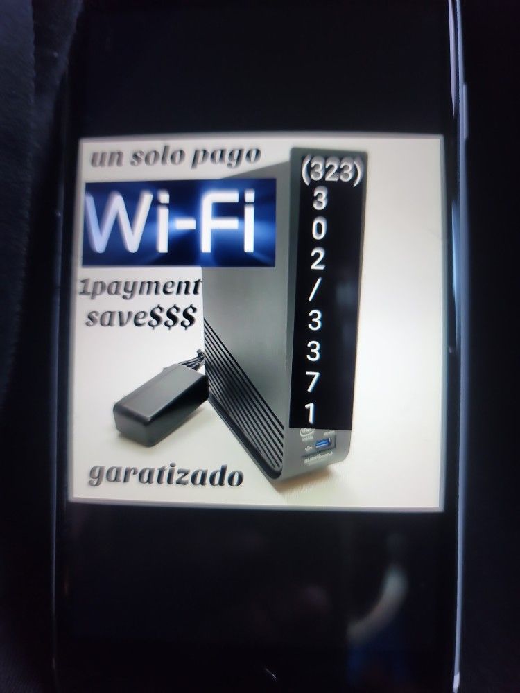 New Box Modem With Router Internet Wifi Cat5e Save Q9i