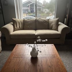 Couch and loveseat