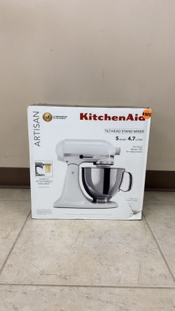KITCHEN AID ARTISAN TILT-HEAD STAND MIXER 5QT