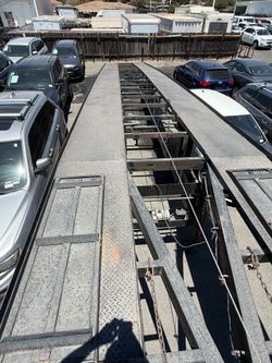 1999 Kaufman 18K Gooseneck Car Hauler Trailer - Winch - Ready to Work