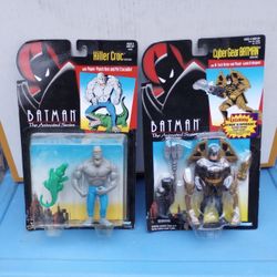Batman The Animated Series 1990s MOC Action Figure Lot
