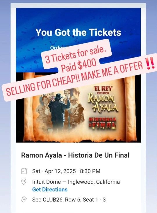 Ramon Ayala Concert Tickets
