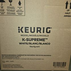 Keurig K Supreme / White