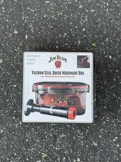 Vacuum Seal Quick Marinade Box 
