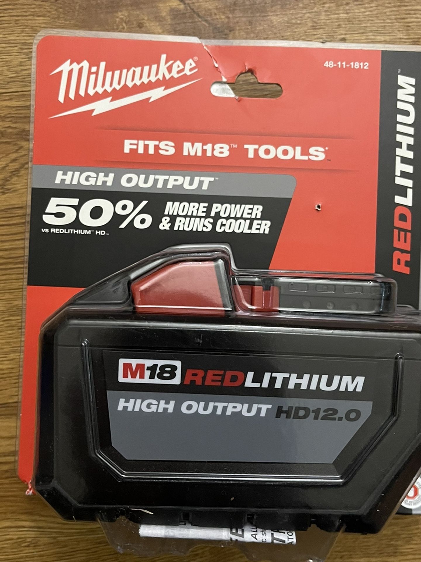 New Milwaukee M18 HD 12.0Ah Battery