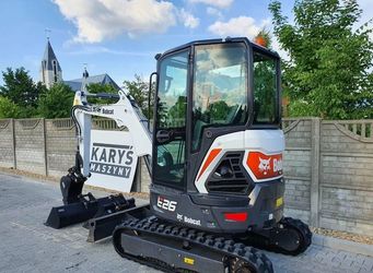 2019 Bobcat E26 – $27,000 – 399 hrs