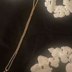 10k Stamped Rope Chain