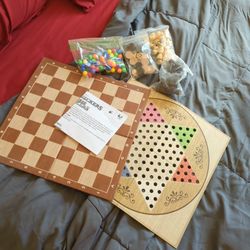 Chess, Checkers And Chinese Checkers 