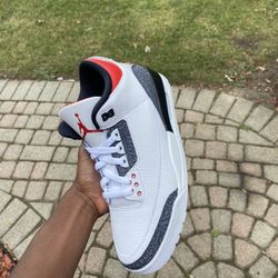 Jordan 3 Red Denim