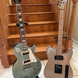 Squier Contemporary Telecaster (Mint) Epiphone Les Paul Traditional Pro