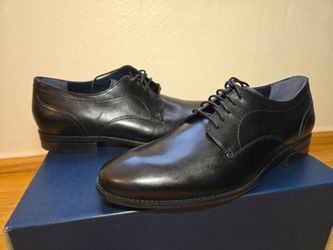 >Brand New< Cole Haan Johnson Plain Oxford Leather Dress Shoes - Size 9