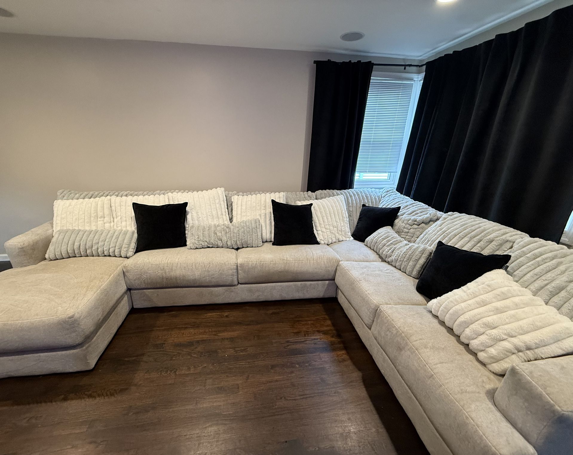 Light Gray Sectional Sofa