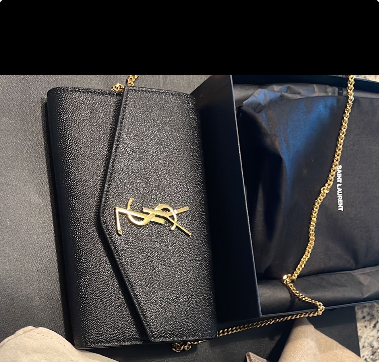 YSL Uptown Chain Wallet