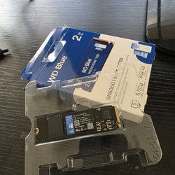 Western Digital (WD) Blue 2TB SN5000 NVMe SSD. 