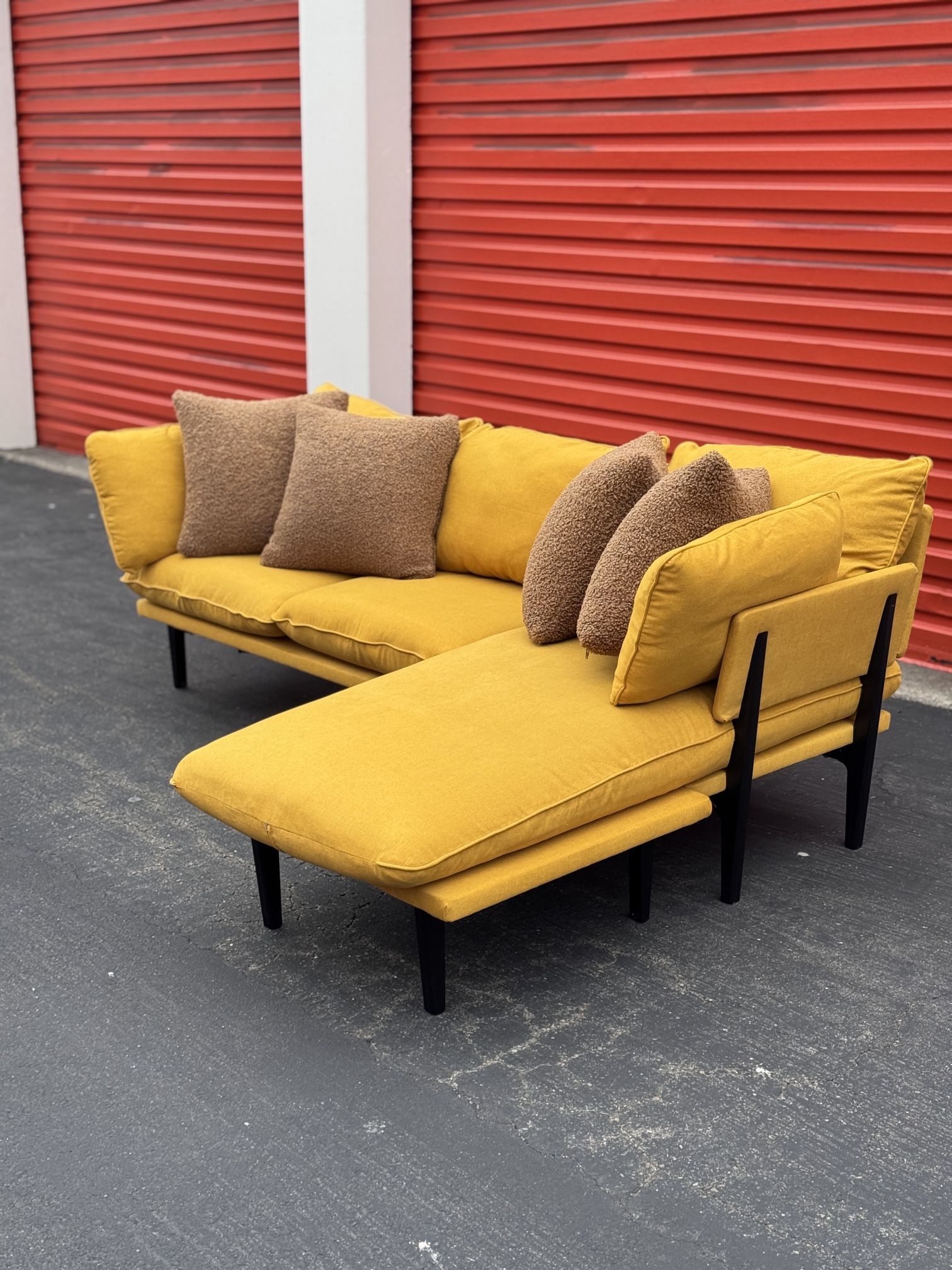 Floyd Reversible Chaise Sectional Couch Sofa