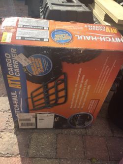 NEW Atv cargo carrier hutch haul