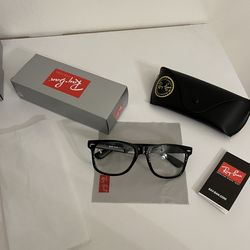 Ray-Ban Wayfarer RB2140 Sunglasses - Made in Italy - Case Included