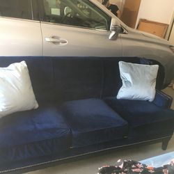 Navy Blue Sofa