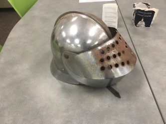 Knight helmet